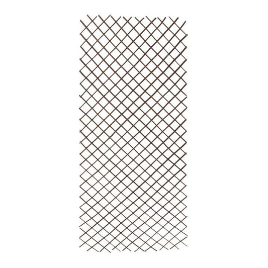 Udvidelig pileflet-gitter 180 x 90 cm
