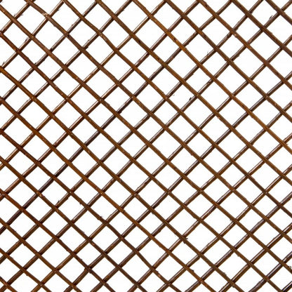 Udvidelig pileflet-gitter 180 x 90 cm