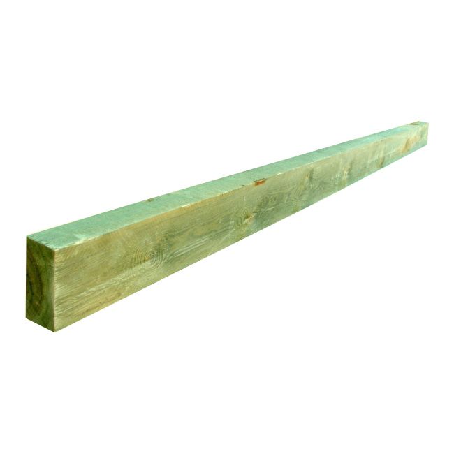 Impregneret kanttræ 70 x 140 x 4000 mm