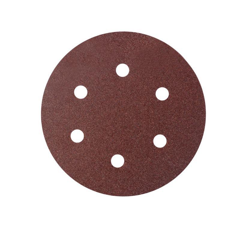 Velcro-slipskive Mac Allister 150 mm P240 med huller, 5 stk.
