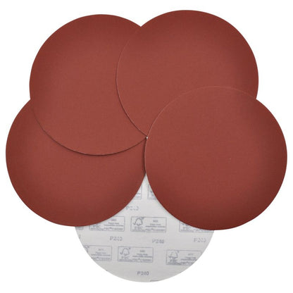 MacAllister slibeskive med velcro og huller 225 mm P240