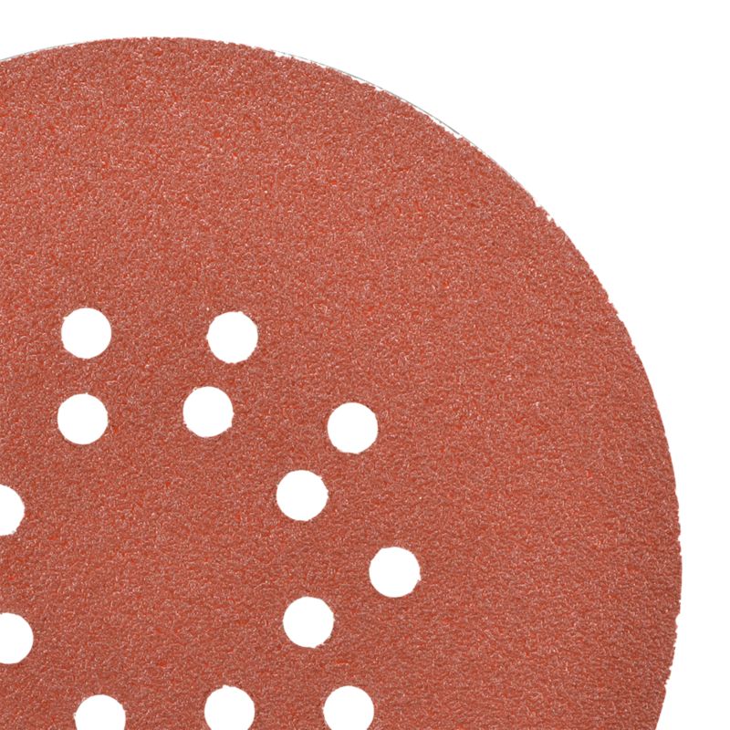 MacAllister velcro slibeskive med huller 225 mm P40, 5 stk.