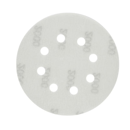 Universal velcro-slipskive 125 mm P2000 med huller, 5 stk.
