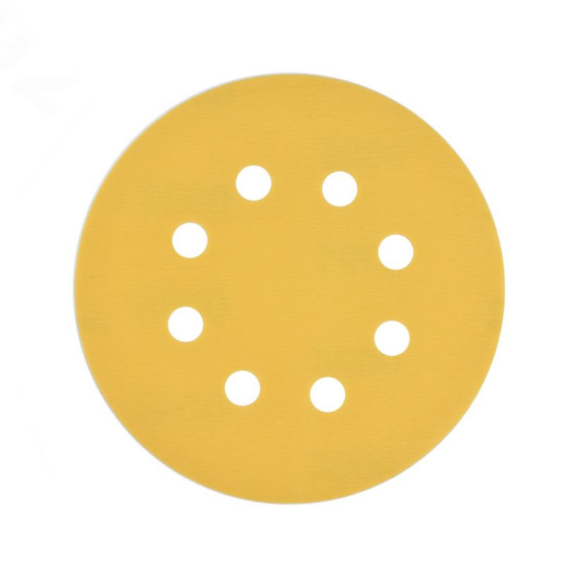 Universal velcro-slipskive 125 mm P2500 med huller, 5 stk.