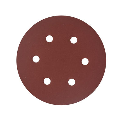 Universal velcro-slipskive 150 mm P320 med huller, 5 stk.