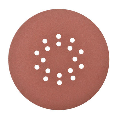 Universal velcro-slipskive 225 mm P100 med huller, 5 stk.