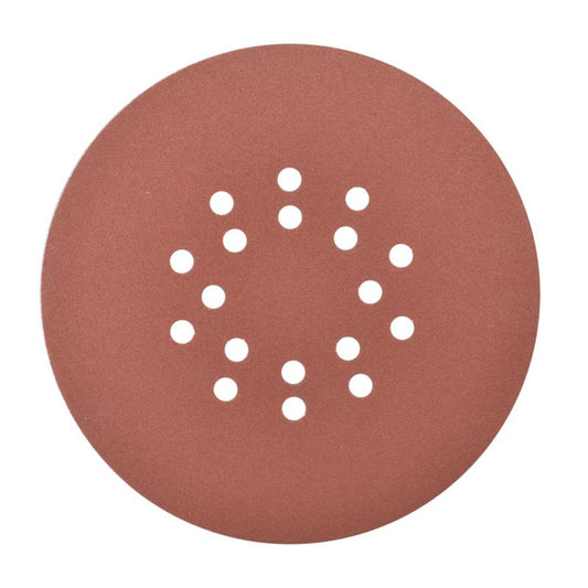 Universal velcro-slipskive 225 mm P100 med huller, 5 stk.