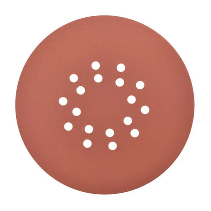 Universal velcro-slipskive 225 mm P240 med huller, 5 stk.