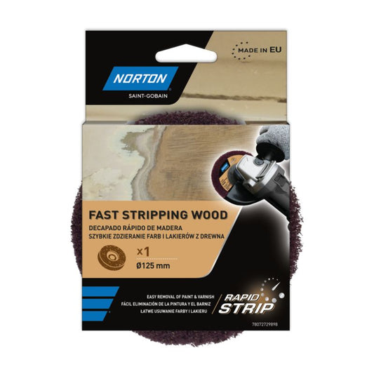Norton Rapid Strip slibeskive 125 x 22 mm