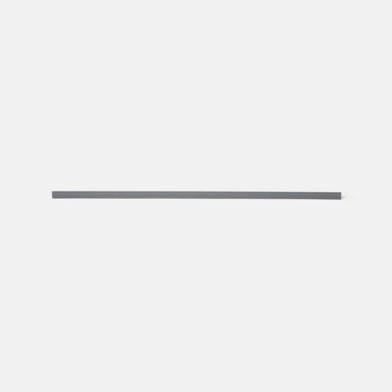 Krontopprofil Stevia / Garcinia 240x3,5 cm Antracit Blank