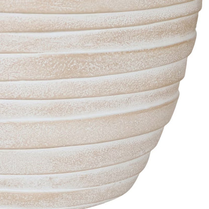 Krukke 37 cm Beige Ler
