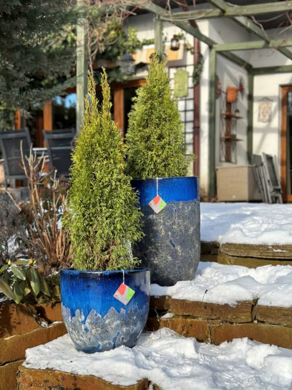 Krukke Atlantis Ø46 cm Blå Keramik