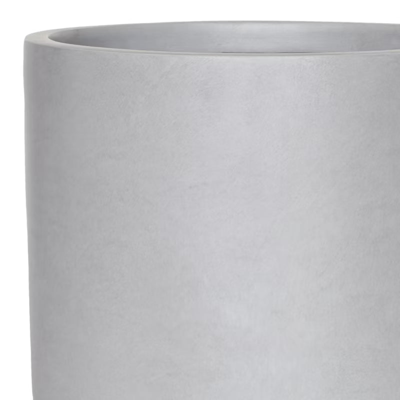 Krukke Cylinder 32x33 cm Grå Fiberler