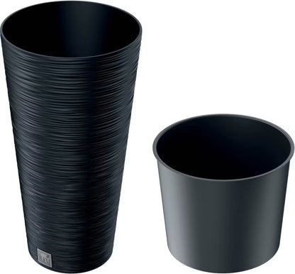 Krukke Furu Rund 30 cm Antracit