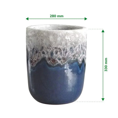Krukke Keramisk 28 cm Blå