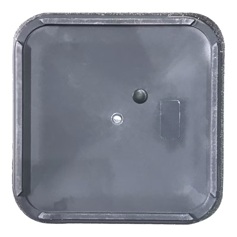 Krukke Kvadratisk 35x35 cm Grå