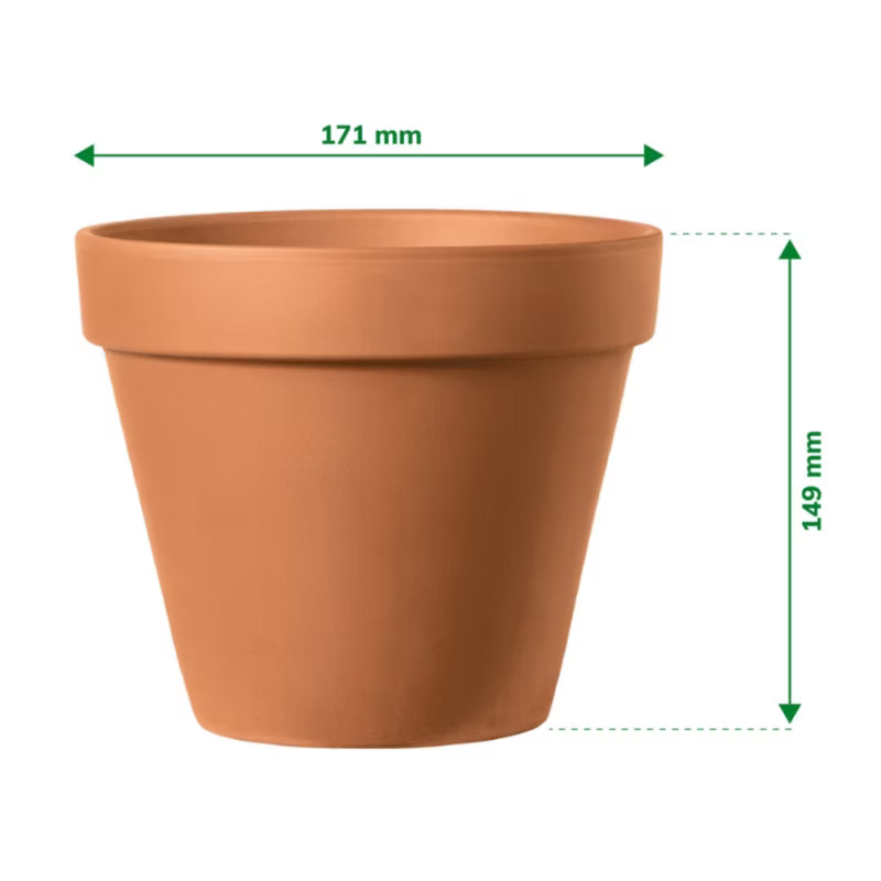 Krukke Laleh 17 cm Terrakotta