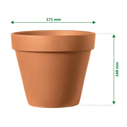 Krukke Laleh 17 cm Terrakotta