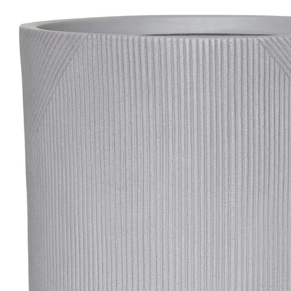 Krukke Lodrette Striber 36 cm Grå