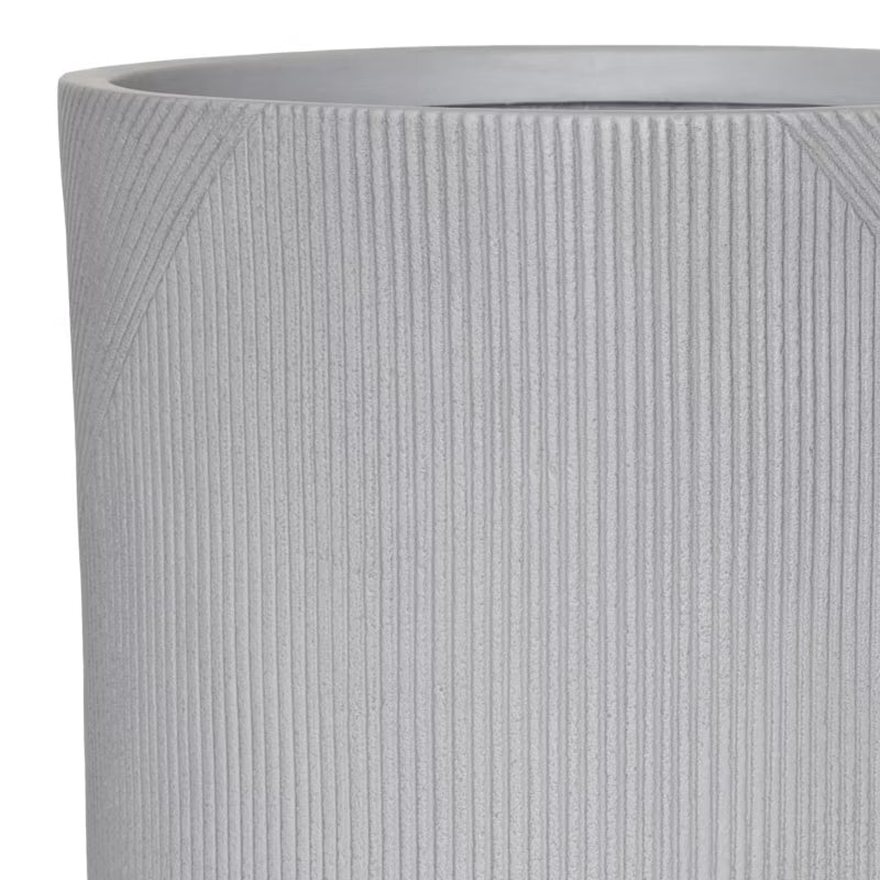 Krukke Lodrette Striber 36 cm Grå