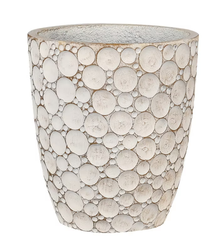 Krukke Vannes L 44x50 cm Beige Cement