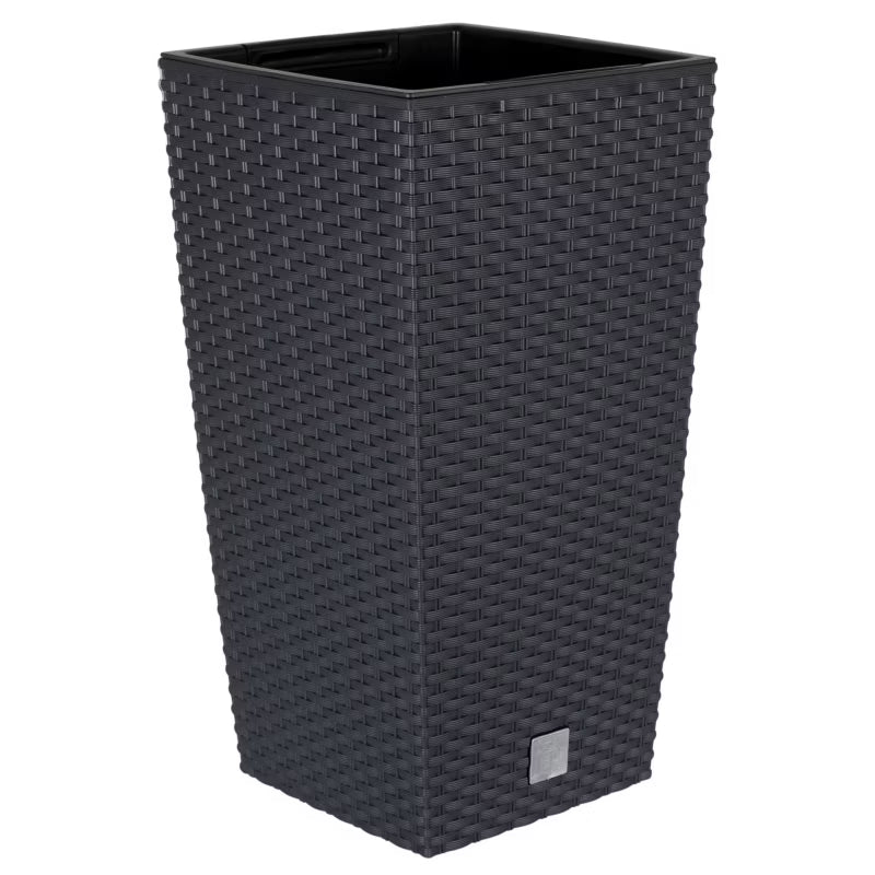 Krukkesæt Rattan 3 Stk. 37,5-50 cm Antracit