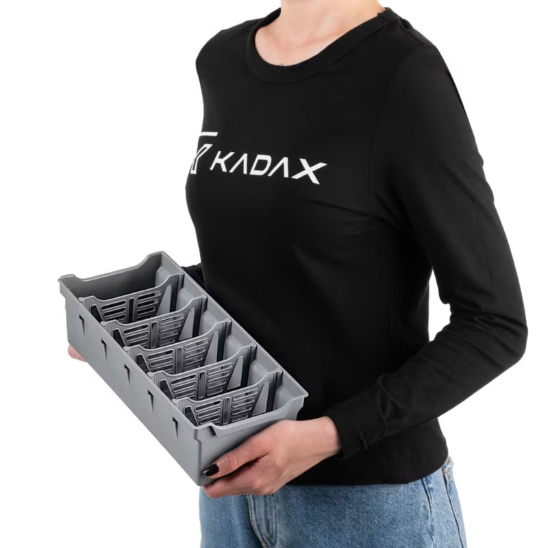 Krydderiindsats til Skuffe 30x15x8 cm Grå