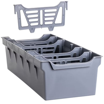 Krydderiindsats til Skuffe 30x15x8 cm Grå