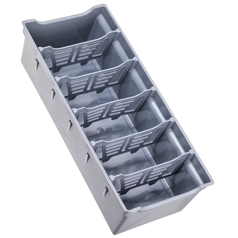 Krydderiindsats til Skuffe 30x15x8 cm Grå