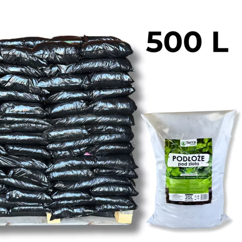 Krydderurtejord 500 Liter Palette 25x20 Liter