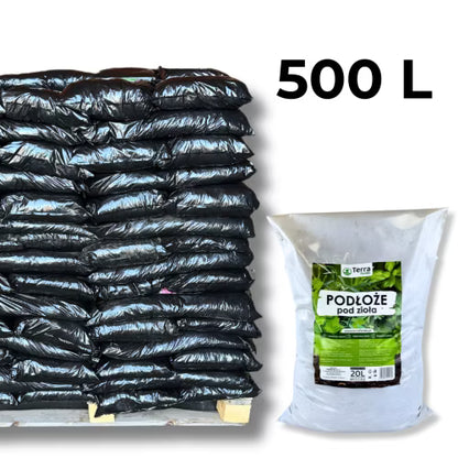 Krydderurtejord 500 Liter Palette 25x20 Liter
