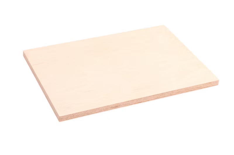 Krydsfinerplade 40x60 cm 4 mm