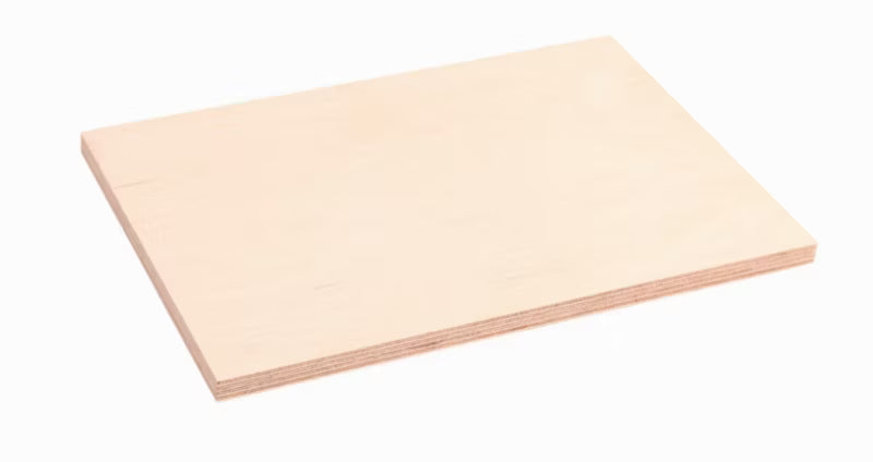 Krydsfinerplade 40x80 cm 4 mm