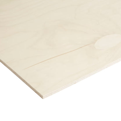 Krydsfinerplade 6 mm 40x80 cm Natur