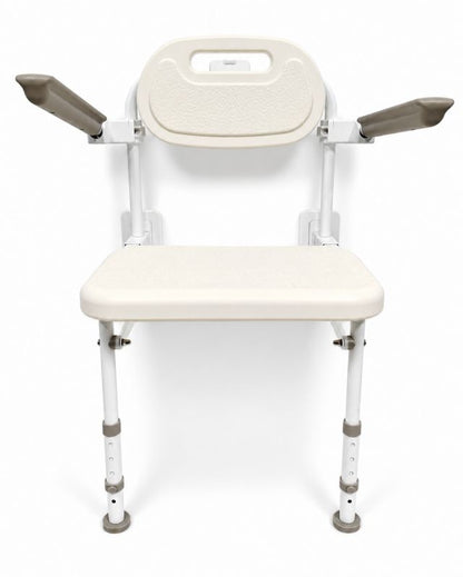 Brusebadstol ANCONA Højdejusterbar 82-92 cm Bæreevne 220 kg