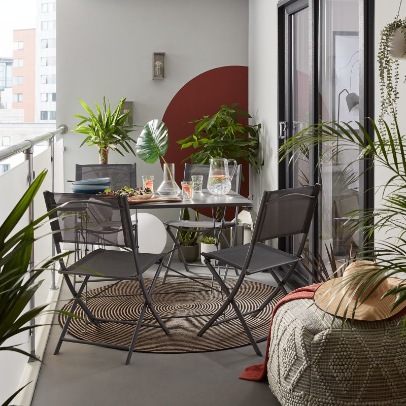 GoodHome Saba gråt havestol
