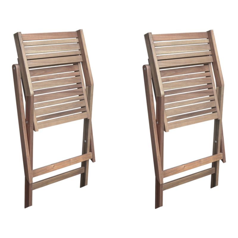 GoodHome Lyco foldestol 2 stk.