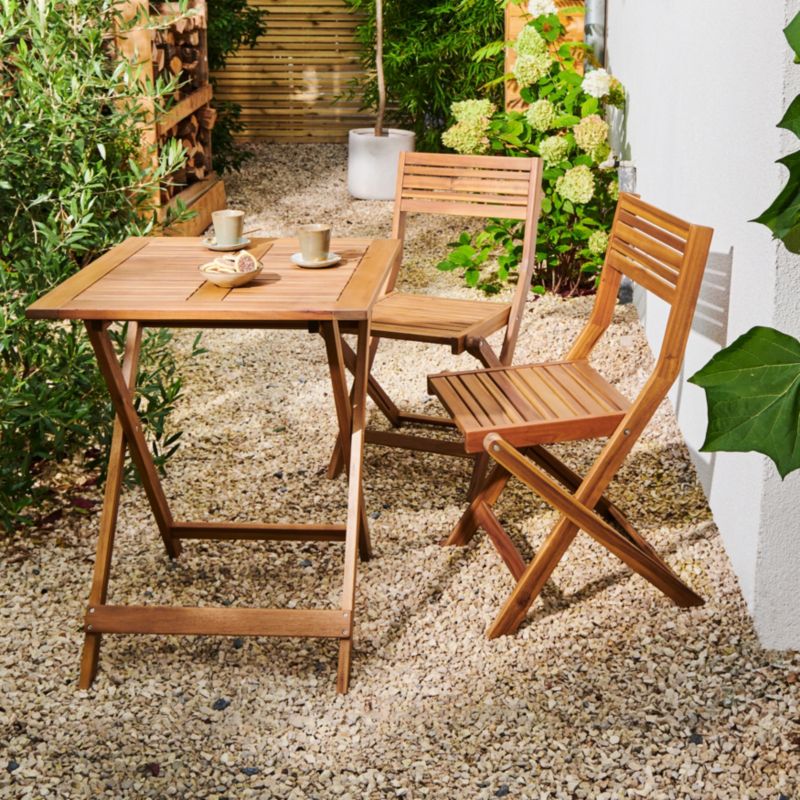 GoodHome Lyco foldestol 2 stk.