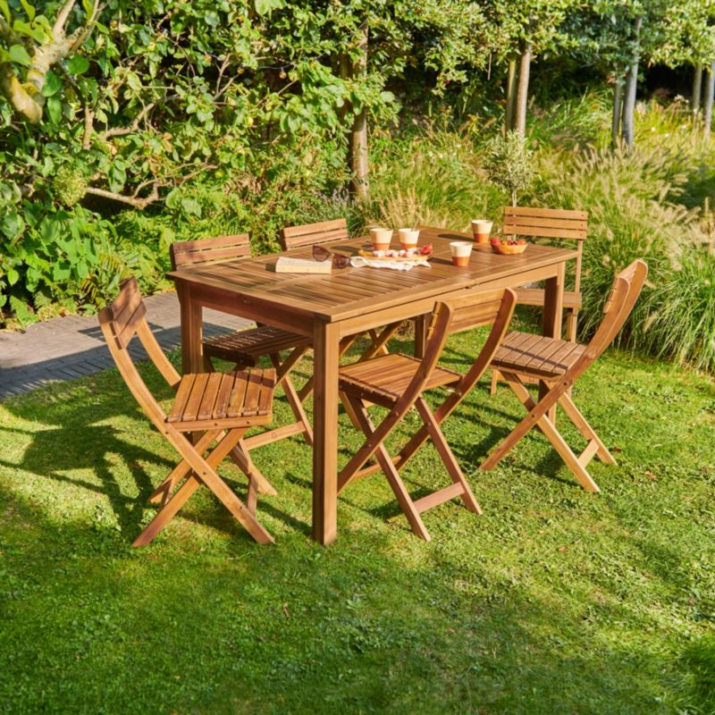 GoodHome Lyco foldestol 2 stk.