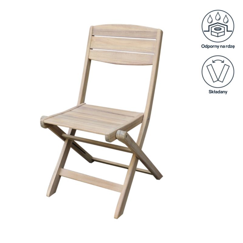 Foldestol GoodHome Riveo 2 stk.