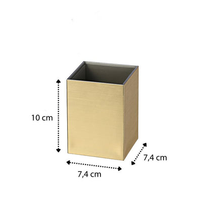 Tandbørsteholder Fritstående Polystyren Gylden 10 cm