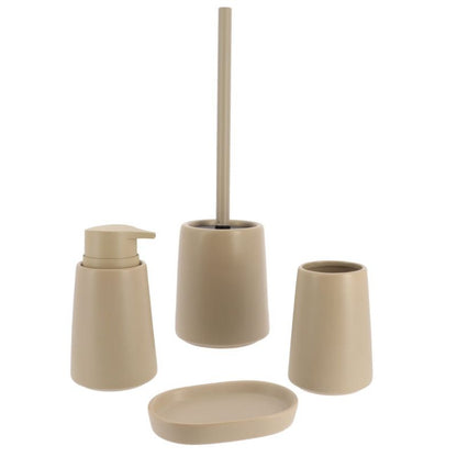 Badeværelseskrus Silipo Taupe 400 ml Keramik