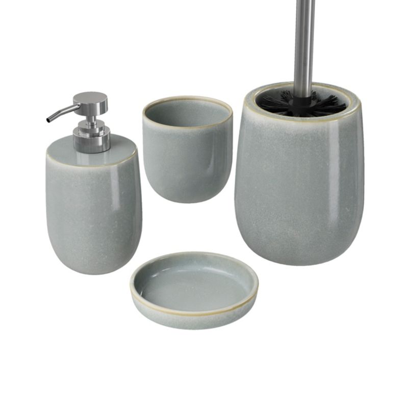 Keramisk Badeværelseskrus Boann Grå 9 cm