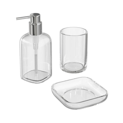 Badeværelsesglas Drina Transparent 7x10 cm