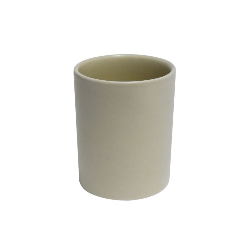 Keramisk badeværelseskop Lassane Beige 8,3x10,2 cm