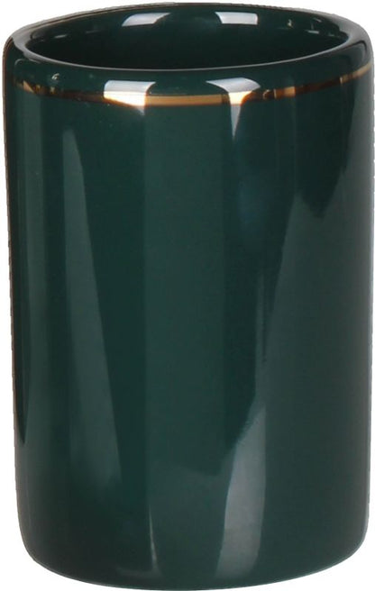 Kubek łazienkowy Eryn 11 cm Grøn Keramik | 5903754804373