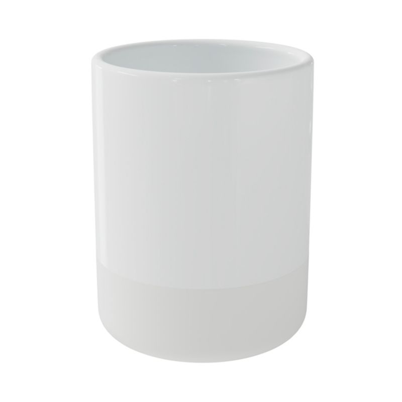 Badeværelseskrus Koros Hvid Keramik 8x8x10,5 cm