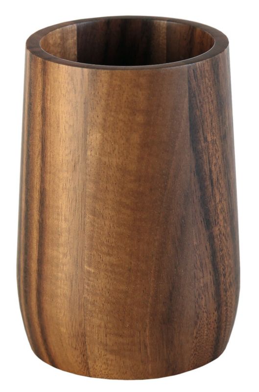 Tandbørsteholder Acaia Akacietræ Brun 250 ml | 4004478331990