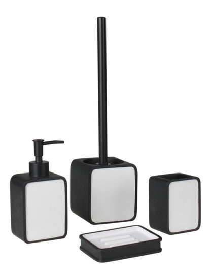 Splendid Classy tandbørstekrus i mat‑sort polymerharpiks