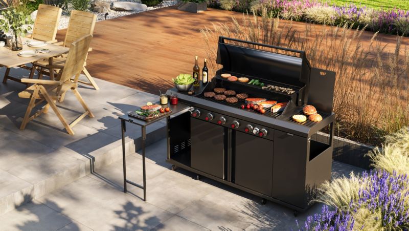 Landmann gasgrill 6.1 sort